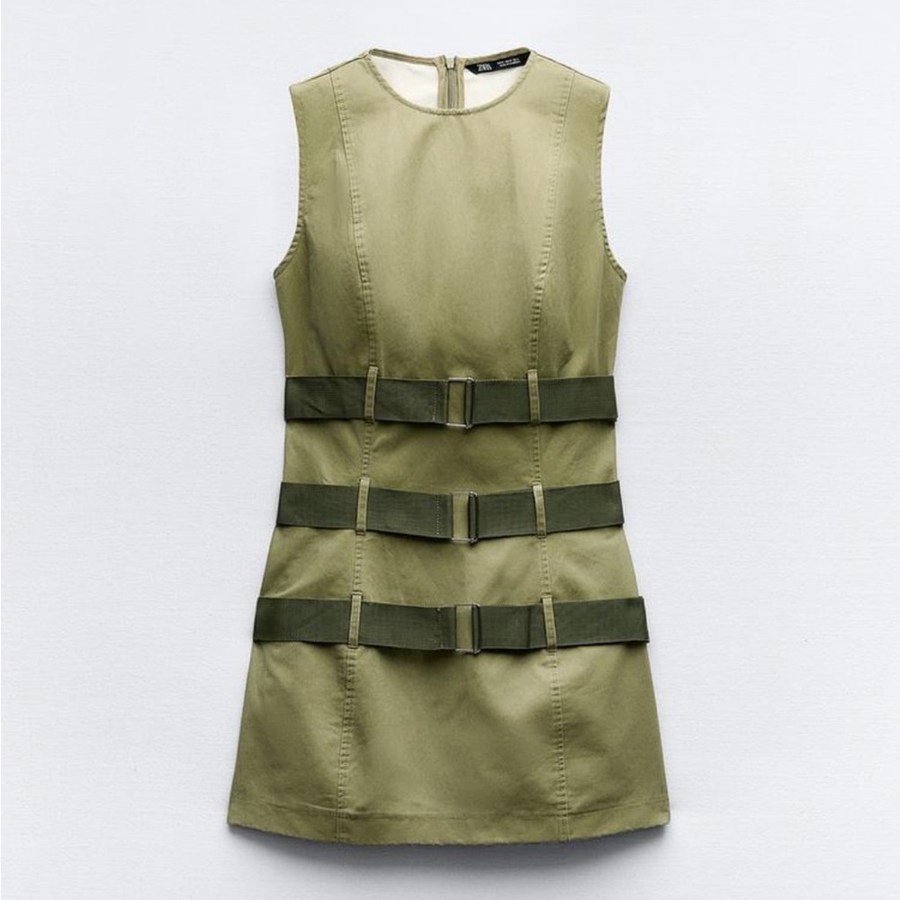 Zara belted dress
